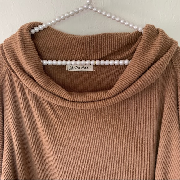 Free People Juicy Long Sleeve Top In Vintage Bronze - Picture 7 of 12